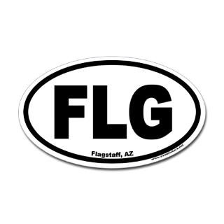 flagstaff arizona flg oval sticker $ 4 49 color white clear qty
