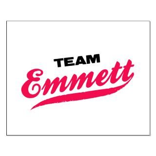 Team Emmett Twilight Small Poster  Team Emmett   Twilight T Shirts