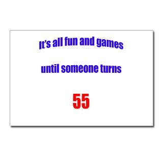 Someone turns 55 Postcards (Package of 8)