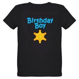 Sheriff Birthday Boy 9 Tee