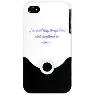 Gifts  Bible Verse iPhone Cases  Philippians 413 iPhone Case