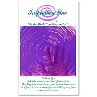 The Ripple Effect Glossy Poster (11&qu  InspirationLine Gifts BE
