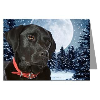 Gifts  Animals Greeting Cards  2010 Black Lab Cards (Pk of 10