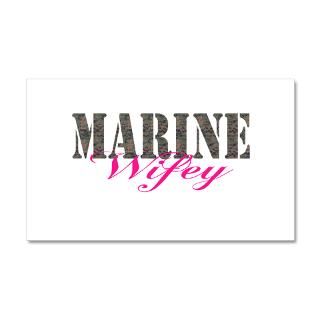 Marine Gifts  Marine Wall Decals  Marine Wifey Home/Office 22x14
