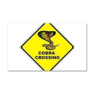 Auto Gifts  Auto Wall Decals  Cobra Crossing 22x14 Wall Peel