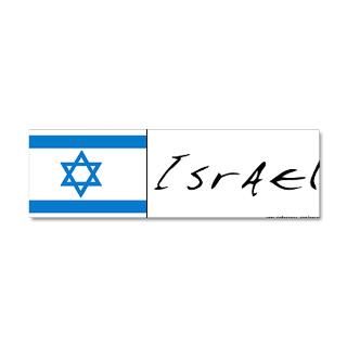 Asia Gifts  Asia Wall Decals  Israel (Flag, International) 42x14