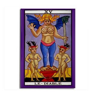 15. Le Diable (Devil) Tarot Card Magnet