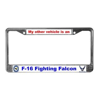 Gifts  Car Accessories  Hounds of Heaven/F 16 License Plate Frame
