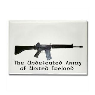 1916 Kitchen and Entertaining  IRA AR 18 rifle Rectangle Magnet