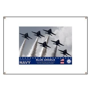 Blue Angels F 18 Hornet Banner for $59.00