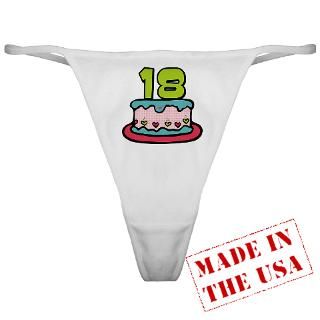 18 Gifts  18 Underwear & Panties  18 Year Old Birthday Cake