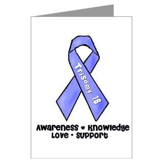 Trisomy 18 Awareness Edwards Syndrome Greeting Car