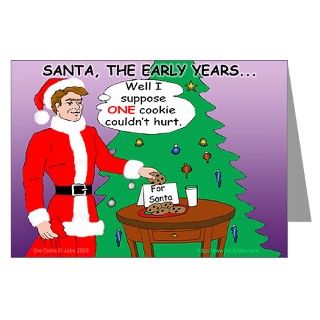  Cartoon Greeting Cards  One Cookie Greeting Cards (Pk of 20