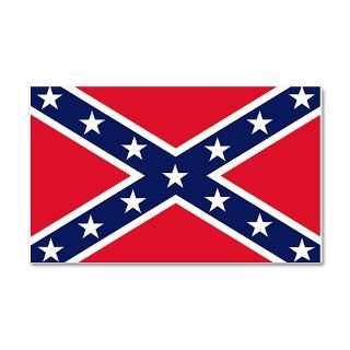 Civil War Gifts  Civil War Wall Decals  Confederate Flag 35x21