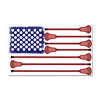 4Th Gifts  4Th Wall Decals  Lacrosse AmericasGame 35x21 Wall Peel