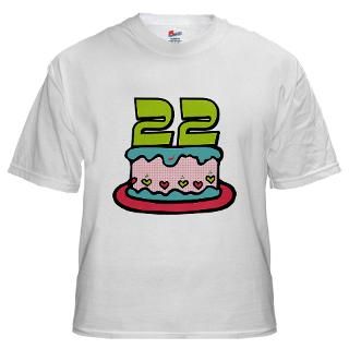 22 Year Old Birthday Cake Tank Top by keepsake_arts