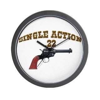 Single Action .22 Wall Clock for $18.00