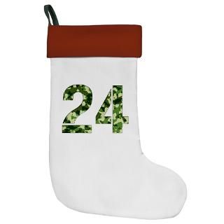 Number 24 Camo Christmas Stocking for $14.50