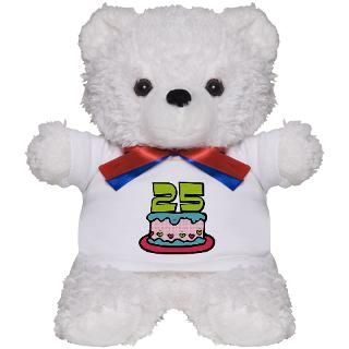 25 Gifts  25 Teddy Bears  25 Year Old Birthday Cake Teddy Bear