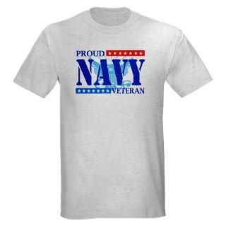 Navy Veteran T Shirt by shop_23