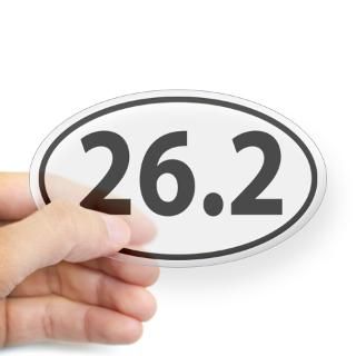 26.2 Marathon Oval decal Decal for $4.25