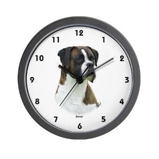 Canine Gifts  Canine Home Decor  Boxer 9K65D 24 Wall Clock