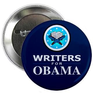2012 Gifts  2012 Buttons  WRITERS FOR OBAMA 2.25 Button