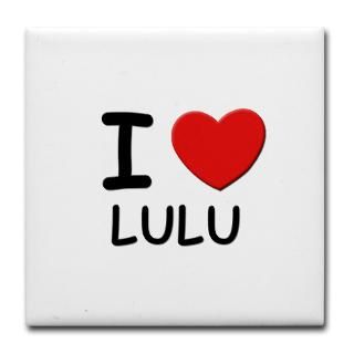Love Lulu Drink Coasters  Buy I Love Lulu Beverage Coasters