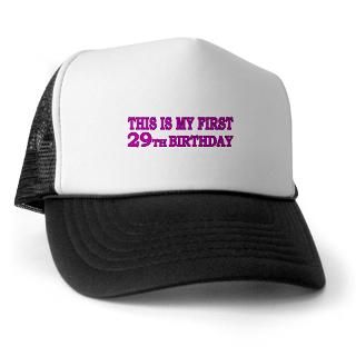 29th Birthday Trucker Hat  Funny 29th Birthday T shirts, Mugs