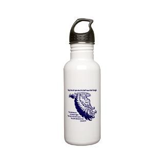 Gifts  Bible Drinkware  Isaiah 4031 Stainless Steel Water Bottle