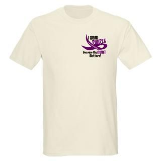 shirts  I Wear Purple (Aunt) 33 PC Light T Shirt