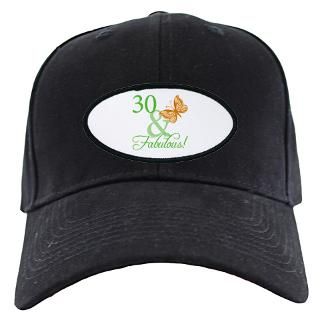 30 & Fabulous Birthday Baseball Hat