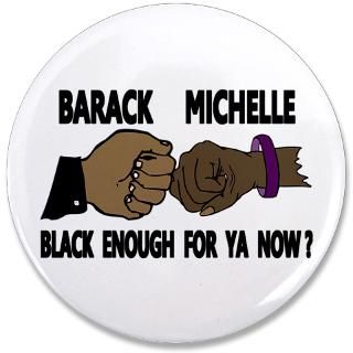 2008 Gifts  2008 Buttons  Obama & Michelle Fist Bumping 3.5