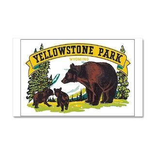 YELLOWSTONE PARK 35x21 Wall Peel