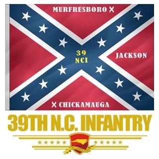 39th NC Infantry (Flag 10).png Iron On for $12.50