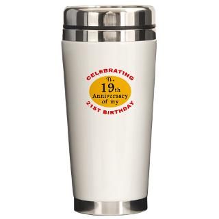 40 Gifts  40 Drinkware  Celebrating 40th Birthday Travel Mug