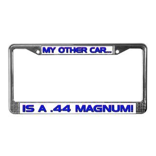 44 Magnum License Plate Frame for $15.00