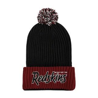 Washington Redskins 47 Brand Step Back Pom Top Cuff Knit Hat