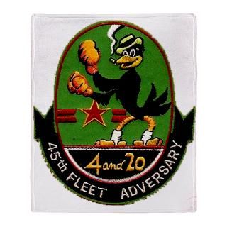 45th Fleet Adversary Squadron Stadium Blanket for $74.50