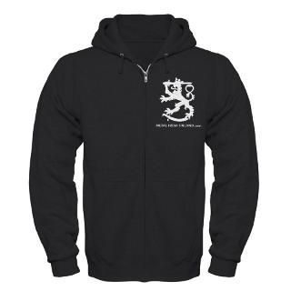 zip hoodie finnish lion $ 46 99