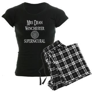 Mrs. Dean Winchester Supernatural Pajamas for $44.50