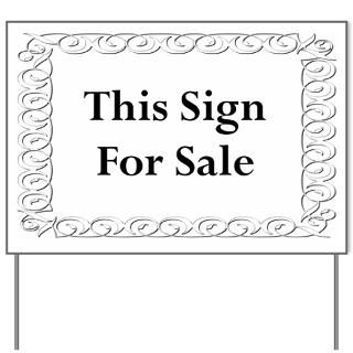 this sign for sale yard sign $ 16 49