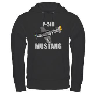 Ace Gifts  Ace Sweatshirts & Hoodies  P 51 Mustang Hoodie