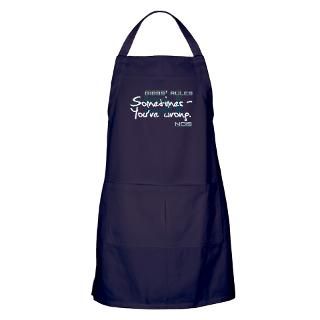 51 Gifts  51 Aprons  Gibbs Rules #51 Apron (dark)