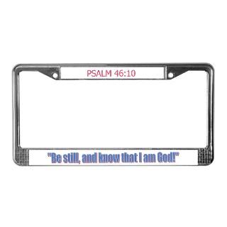 PSALM 4610 License Plate Frame