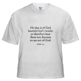 47 Gifts  47 T shirts  JOHN 847