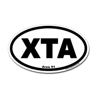 Area 51 XTA Euro Oval Sticker