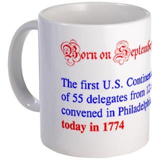 Mug First U.S. Continental Congress of 55 delegat by bornonthisday
