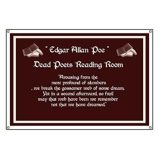 Edgar Alan Poe Banner for $59.00