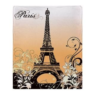 Eiffel Tower Paris Blanket for $59.50